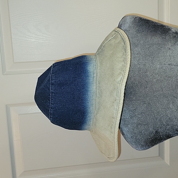 Arden B Ombre Jean Floppy Sun Hat - Picture 1 of 6